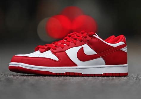 nike dunk low rot weiß|Weiße, rote Nike Dunk 